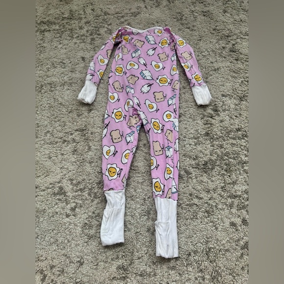 Baby girls 12-18 months Little Sleepies bamboo pajamas - Picture 4 of 4